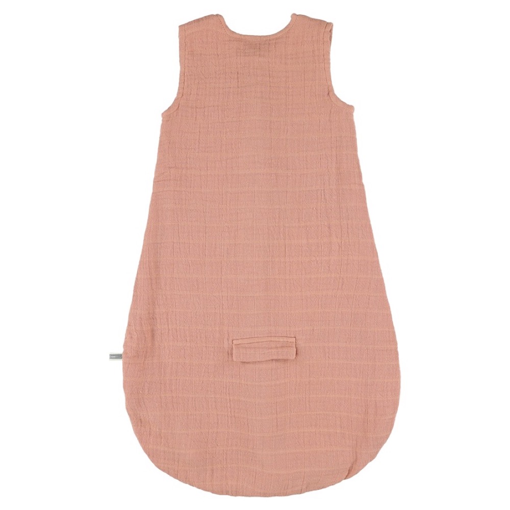 Muslin sleeping bag | 70cm - Bliss Coral